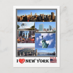 Förenta staterna - New York - Vykort