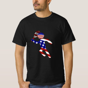 Förenta staterna Patriotic MANAR TAR TENNIS T-shirt