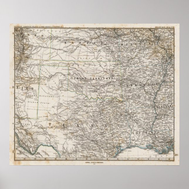 Förenta staterna Sydindiska territoriet Poster (Framsidan)