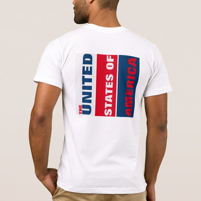 Förenta staterna t shirt (Baksida)