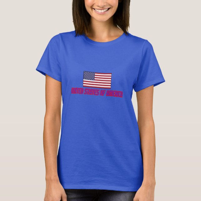 Förenta staterna T-Shirt (Framsida)
