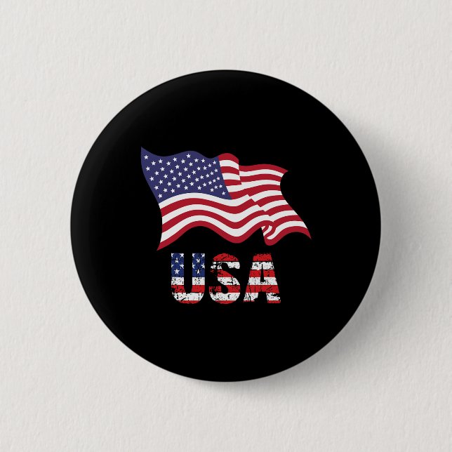 Förenta staterna, USA flagga, 4:e Knapp (Framsida)