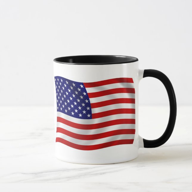 Förenta staterna (USA) Flaggmugg Mugg (Höger)