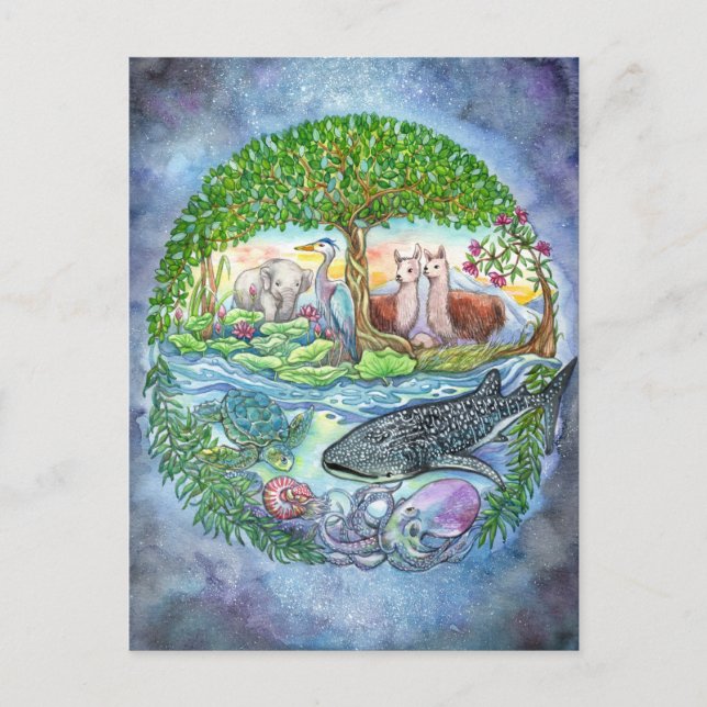 Förenta staterna vykort (Framsida)