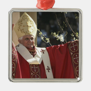 Förenta staterna, Washington, D.C. Påve Benedict 2 Julgransprydnad Metall