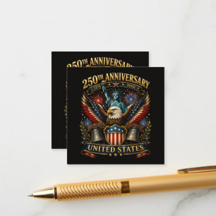 Förenta staternas 250-årsjubileum Patriotisk örn Tilläggskort