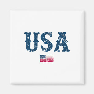 Förenta staternas amerikanska Flagga, 4 juli t Magnet