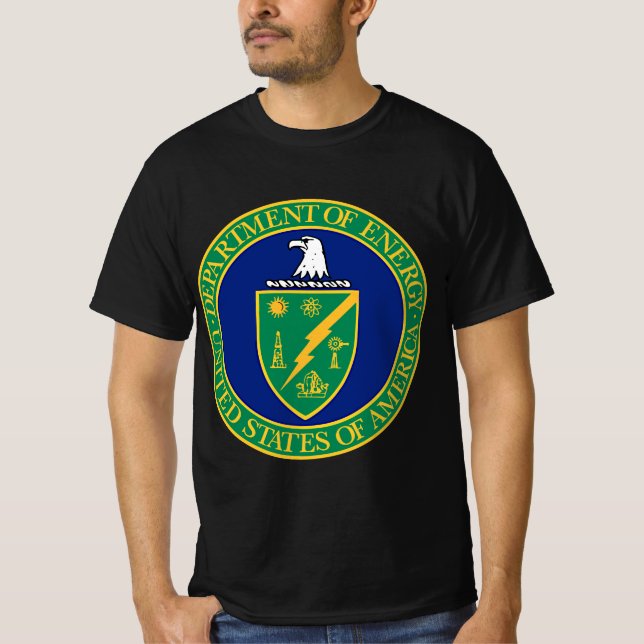 Förenta staternas energidepartement Doe Nuclear We T Shirt (Framsida)