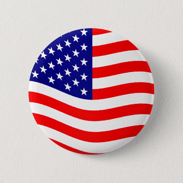 Förenta staternas flagga - era idéer knapp (Framsida)