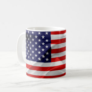 Förenta staternas Flagga Kaffemugg