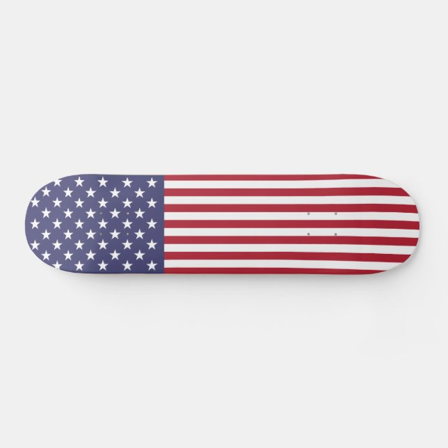 Förenta staternas flagga mini skateboard bräda 18,5 cm (Horz)