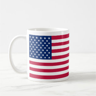 Förenta staternas Flagga Patriotic America Tea Cof Kaffemugg