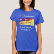 Förenta staternas konstitution (mörk) T-Shirt