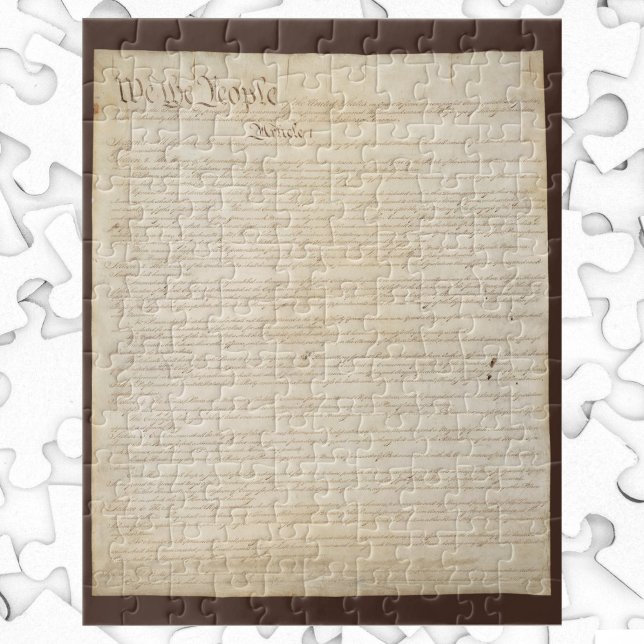 Förenta staternas konstitution, Vi Folket Pussel (Skapare uppladdad)