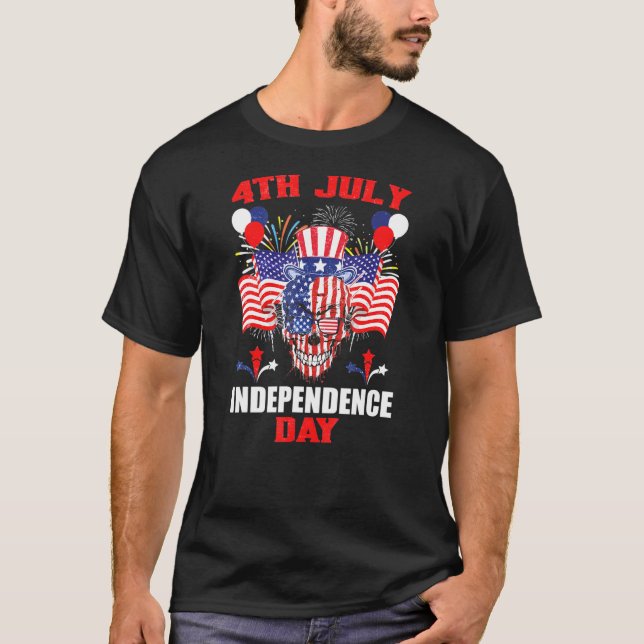 Förenta staternas konstruktionsförklaring av Indep T Shirt (Framsida)