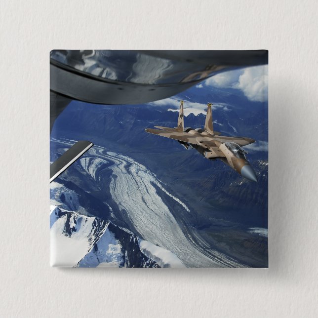 Förenta staternas Luft Force F-15C Eagle-position  Knapp (Framsida)