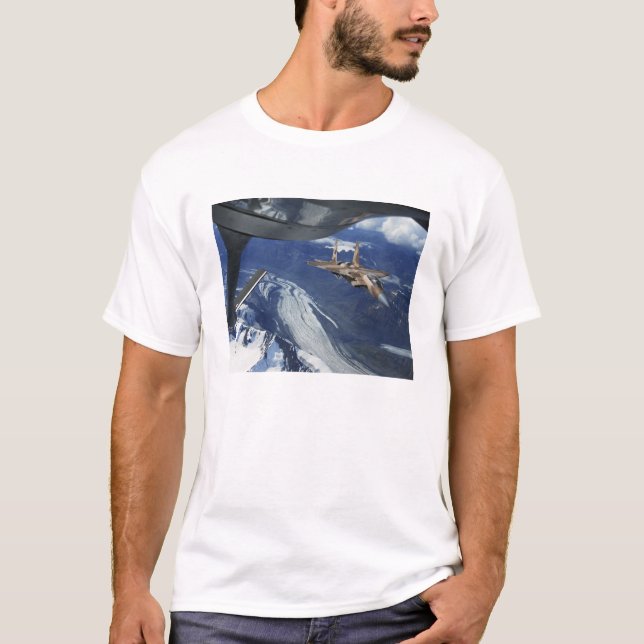 Förenta staternas Luft Force F-15C Eagle-position  Tee Shirt (Framsida)