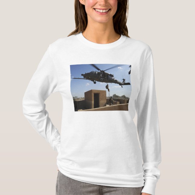Förenta staternas Luft Force Pararescuemen T-shirt (Framsida)