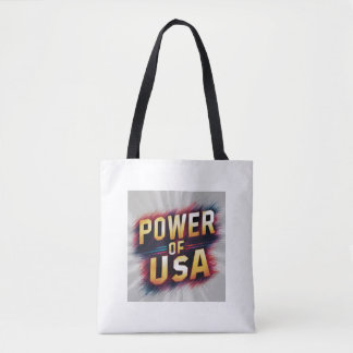 Förenta staternas makt Tote Bag - Patriotic Tygkasse
