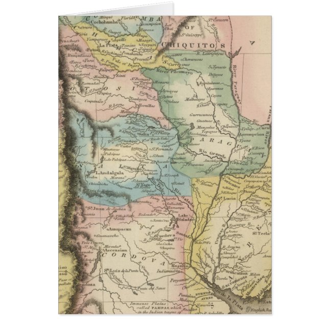 Förenta staternas provinser hälsningskort (Framsidan)