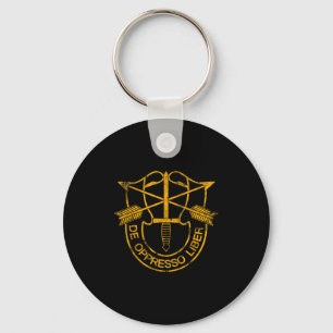 Förenta staternas Speciella styrkor Veteransk Logo Nyckelring