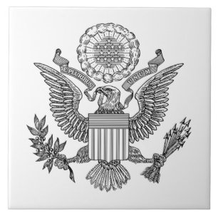 Förenta staternas Underbara försegling (USA) Kakelplatta