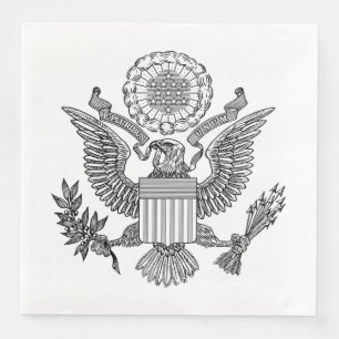 Förenta staternas Underbara försegling (USA) Pappersservett