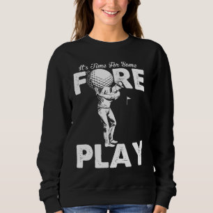 Foreplay Innuendo Funny Golf Vuxen humor T Shirt