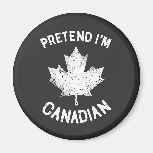 Föreslå att jag är Kanadensiska Kanadadagen Magnet (Framsidan)