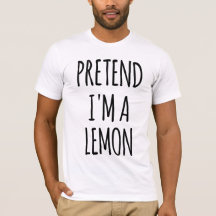Föreslå att jag är Lemon - Lönt Costume