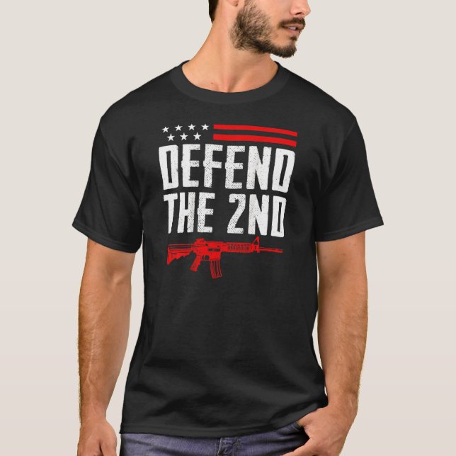 Föreslå det andra ändringsförslaget Ar15 Rifle Pro T Shirt (Framsida)