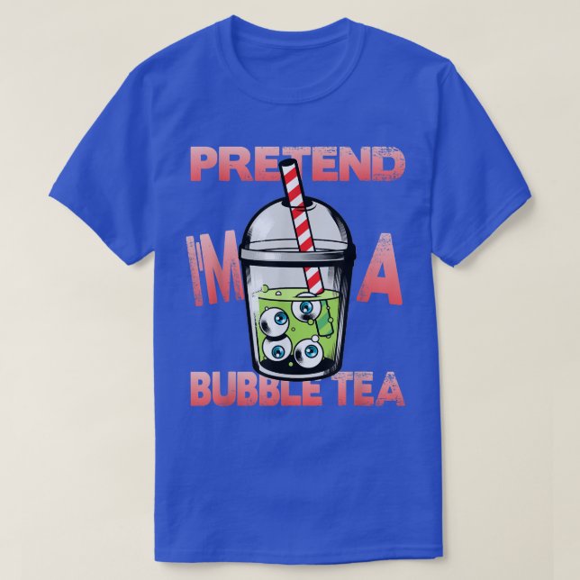 Föreslå Im A Bubble Tea Halloween733  T Shirt (Design framsida)