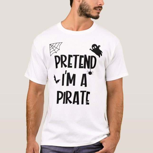 Föreslå Im A Pirat T Shirt (Framsida)