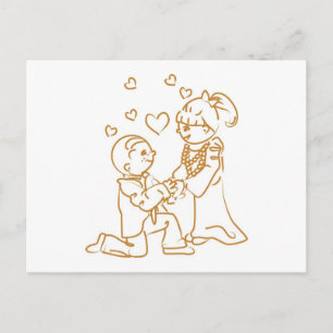 Föreslå på ena sidan vykort