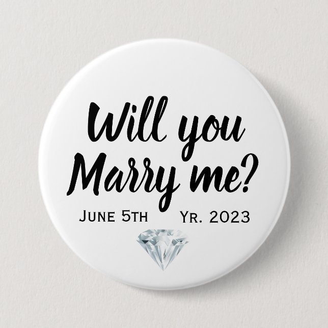 Föreslag Will du gifta dig med mig  Knapp (Framsida)