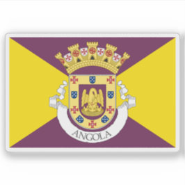 Föreslagen flagga av Portugal Angola (1932) Klistermärken
