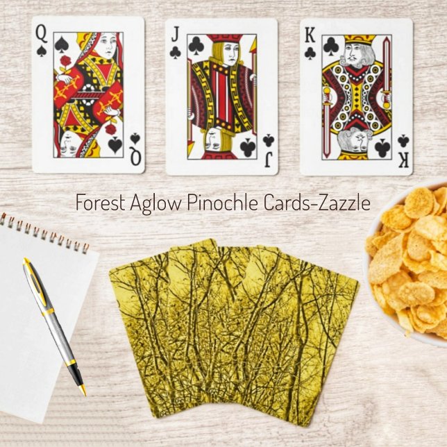 Forest Aglow Pinochle-kort Casinokort (Skapare uppladdad)