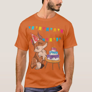 Forest Animal Lover Födelsedagsfest Nature Animal  T Shirt