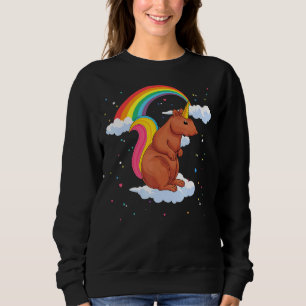Forest Animal Lover Rainbow Squirrelcorn Unicorn S T Shirt