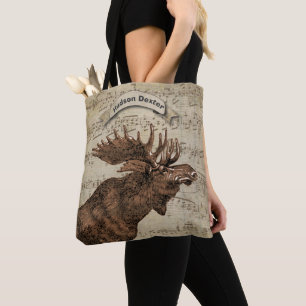 Forest Animals Musical Moose Tygkasse