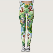 Forest Animals Seamless Mönster