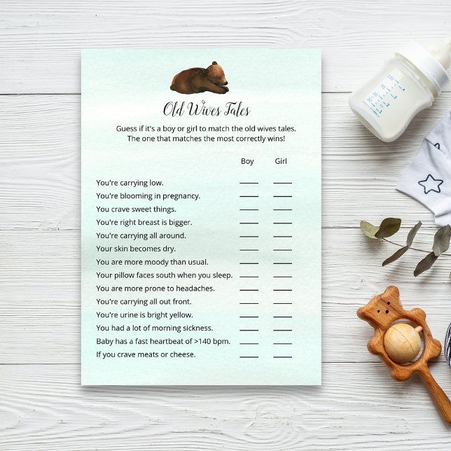 Forest Äventyr har ett gammalt jalfrulestekakort Inbjudningar (Skapare uppladdad)