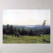 Forest Avstånd Ivan Shishkin