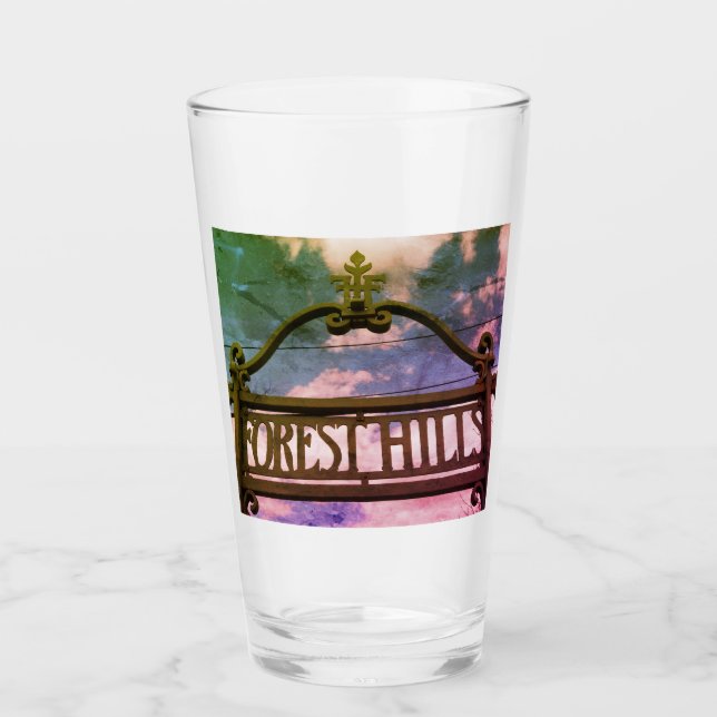 Forest Backe, Queens, NYC Glaskopp (Framsida)