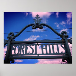 Forest Backe, Queens, NYC Poster