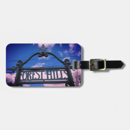 Forest Backe, Queens, NYC Square Bagagebricka