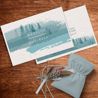 Forest Backe Watercolor ID955 Visitkort