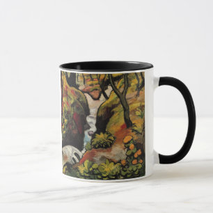 Forest Brook av August Macke Vintage Expressionism Mugg