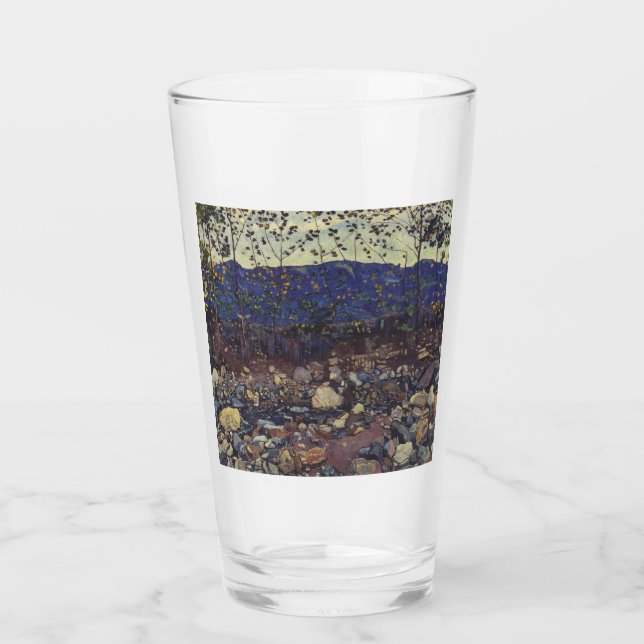 Forest Brook vid Leissigen, Schweiz (Landskap) Glaskopp (Framsida)