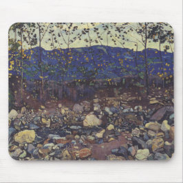 Forest Brook vid Leissigen, Schweiz (Landskap) Musmatta